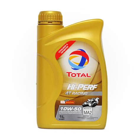 total hi perf 4t racing 10w50 review|Total .